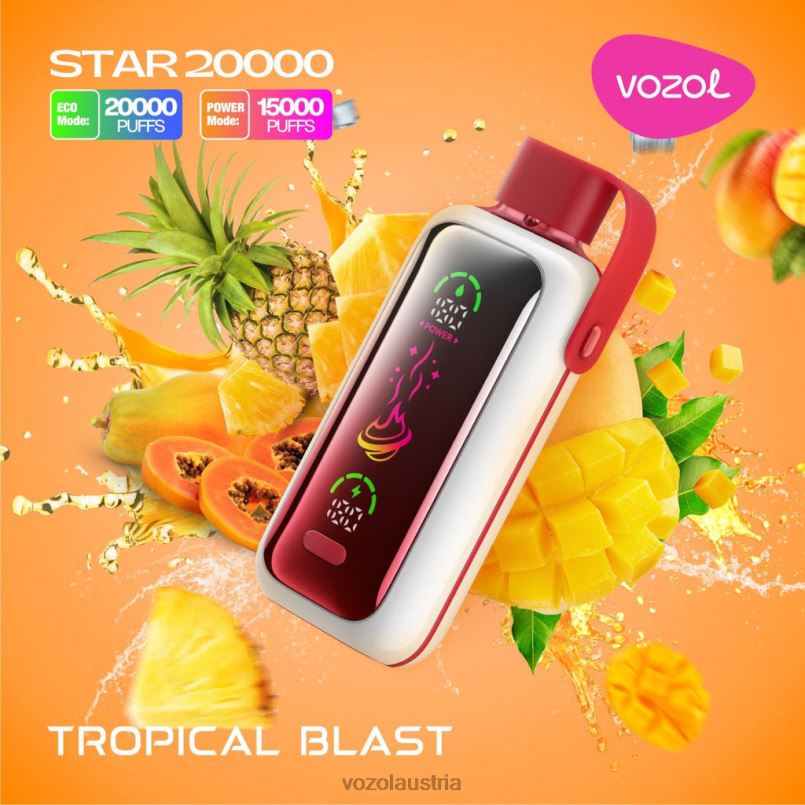 VOZOL Österreich - VOZOL STAR 20000 tropische Explosion D80B42