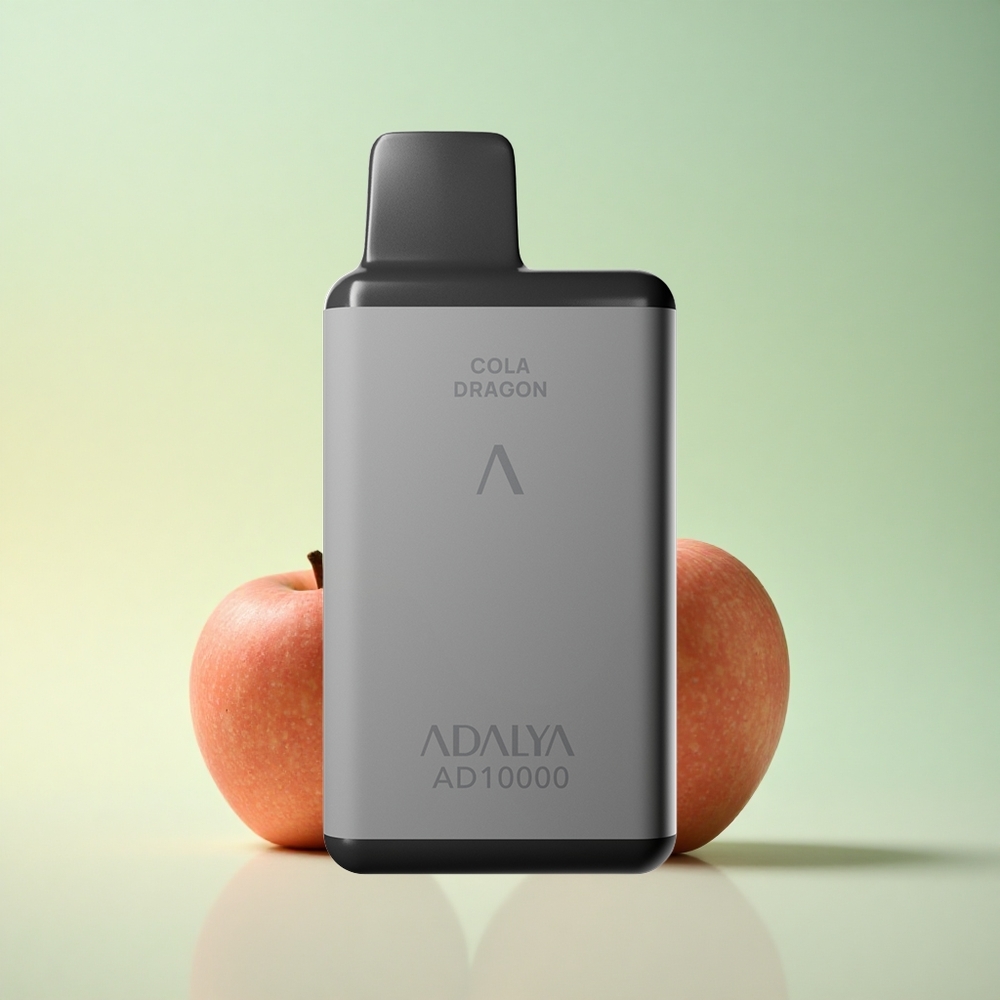 Adalya AD 10000 Die Zwei Äpfel - Aluminiumröhre, 14 ml E-Liquid, 2% Nikotin