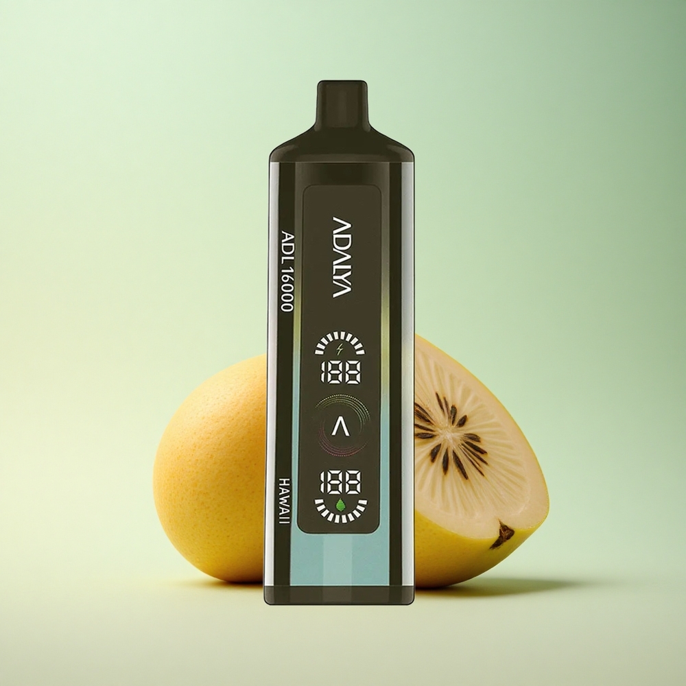 Adalya ADL 16000 PRO Hawaii Stahlrohr Aluminium 1000 mAh