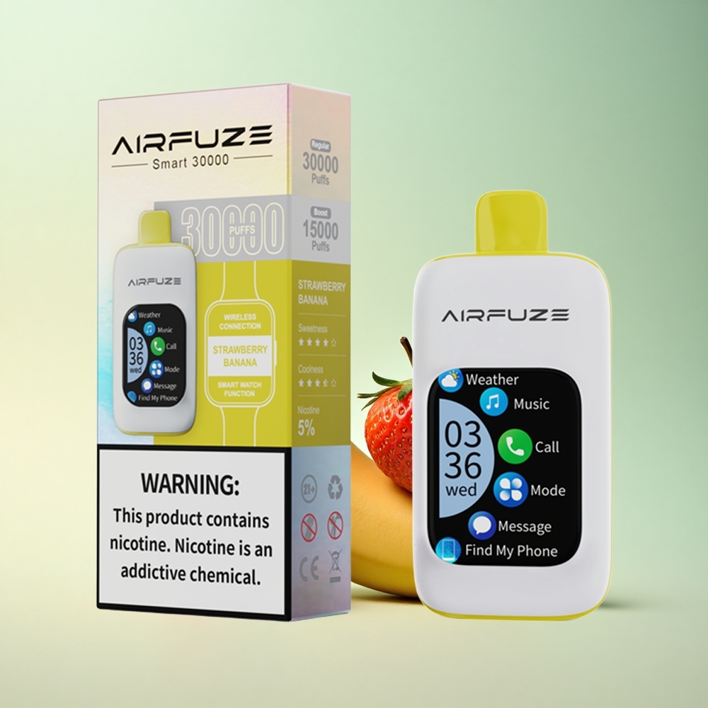 AirFuze Smart 30000 Erdbeer-Banane 5% Nikotin 900mAh Typ-C