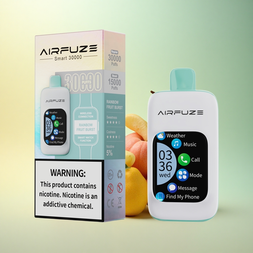 AirFuze Smart 30000 Regenbogen Frucht Explosion mit 5% Nikotin und 900mAh