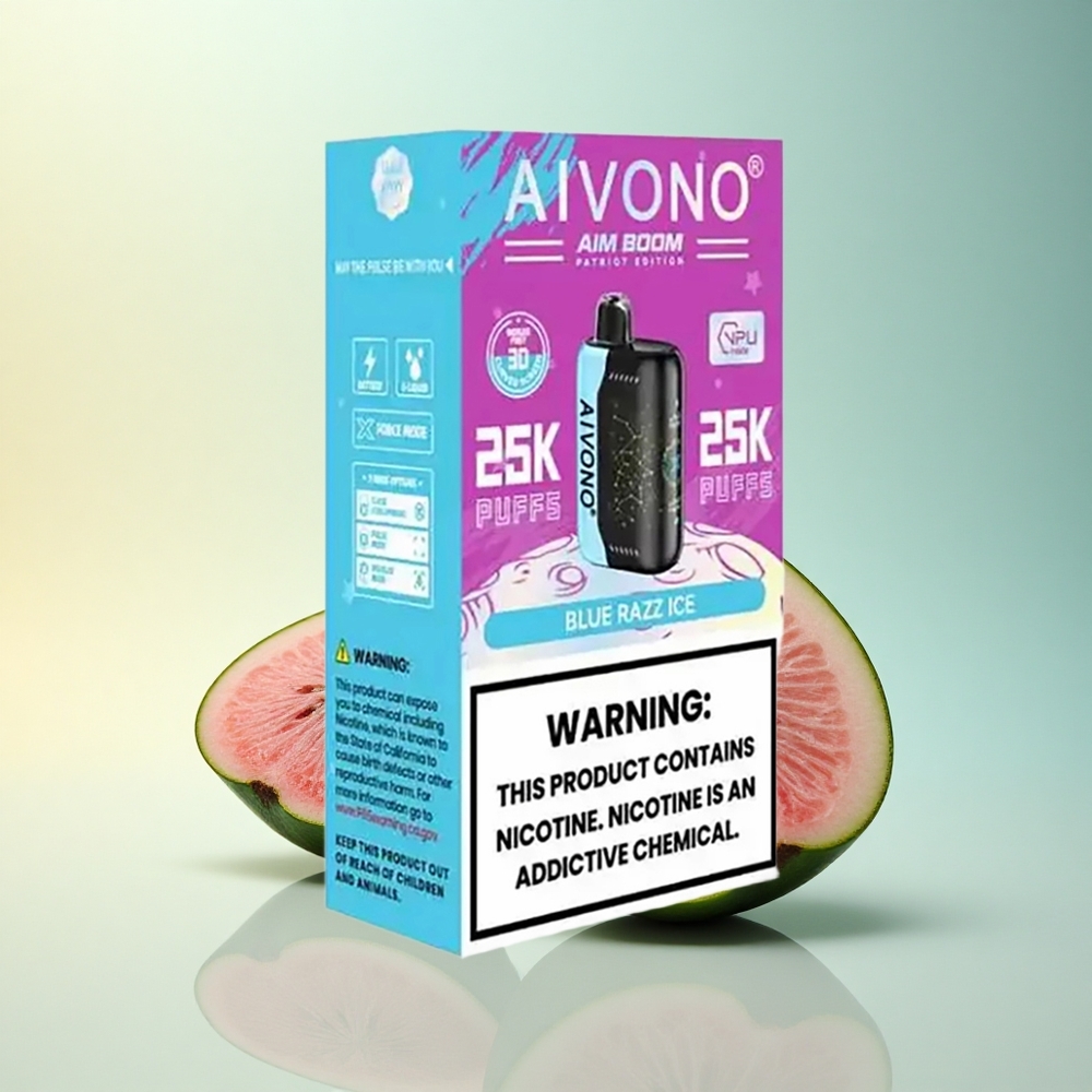 Aivono Aim Boom 25000 Blaue Himbeere Eis 28ml 650mAh