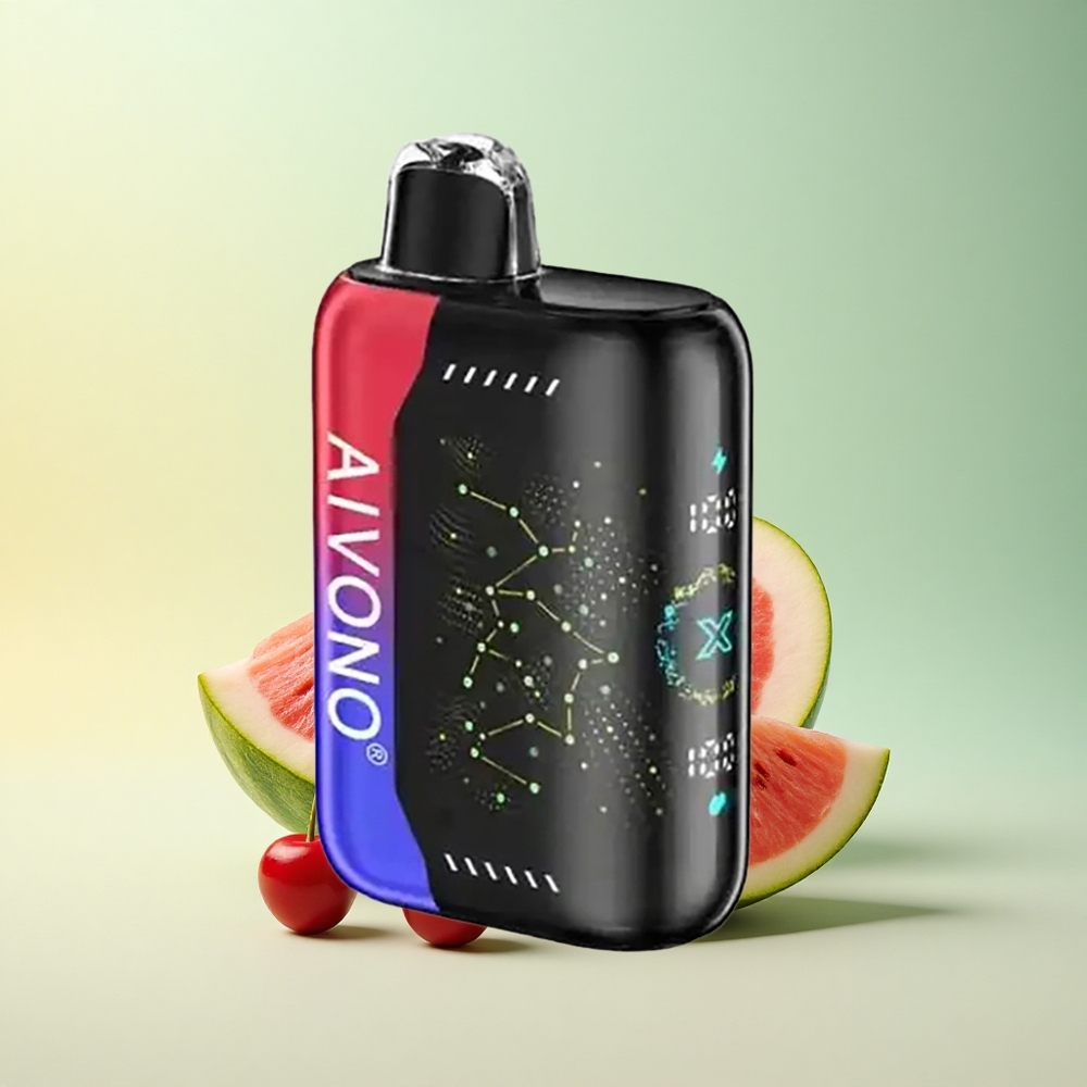 Aivono Aim Boom 25000 Gekühlte Wassermelone-Kirsche mit 650mAh und 0% Nikotin