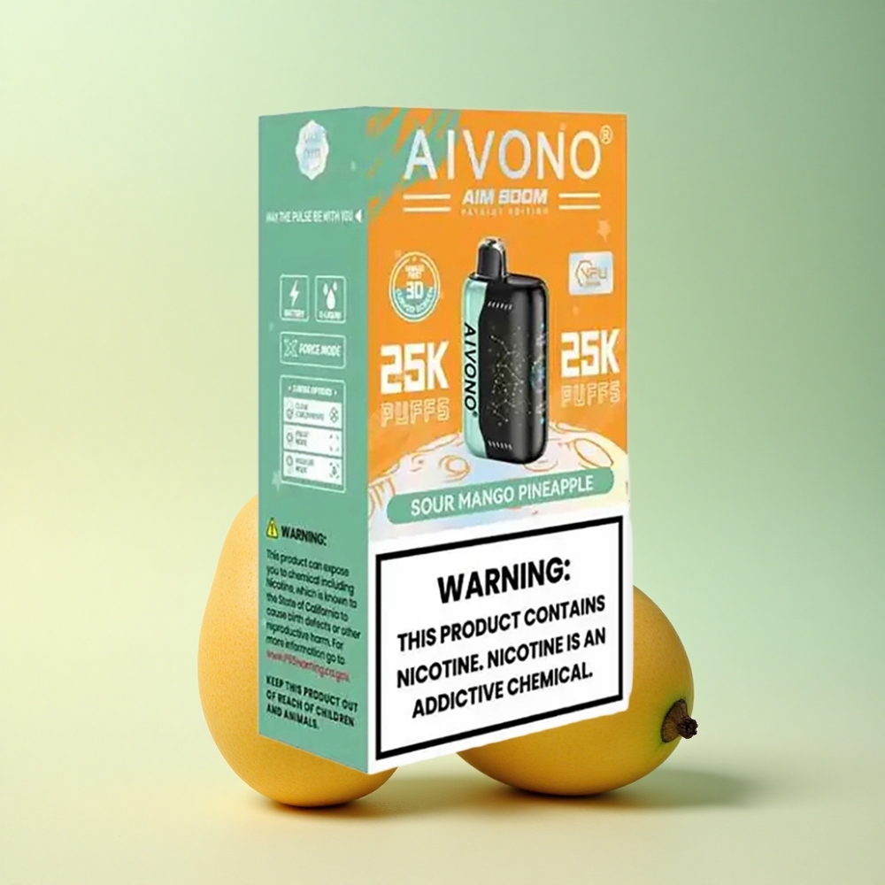 Aivono Aim Boom 25000 Sauer Mango Ananas 650mAh 1,2 Ohm Mesh
