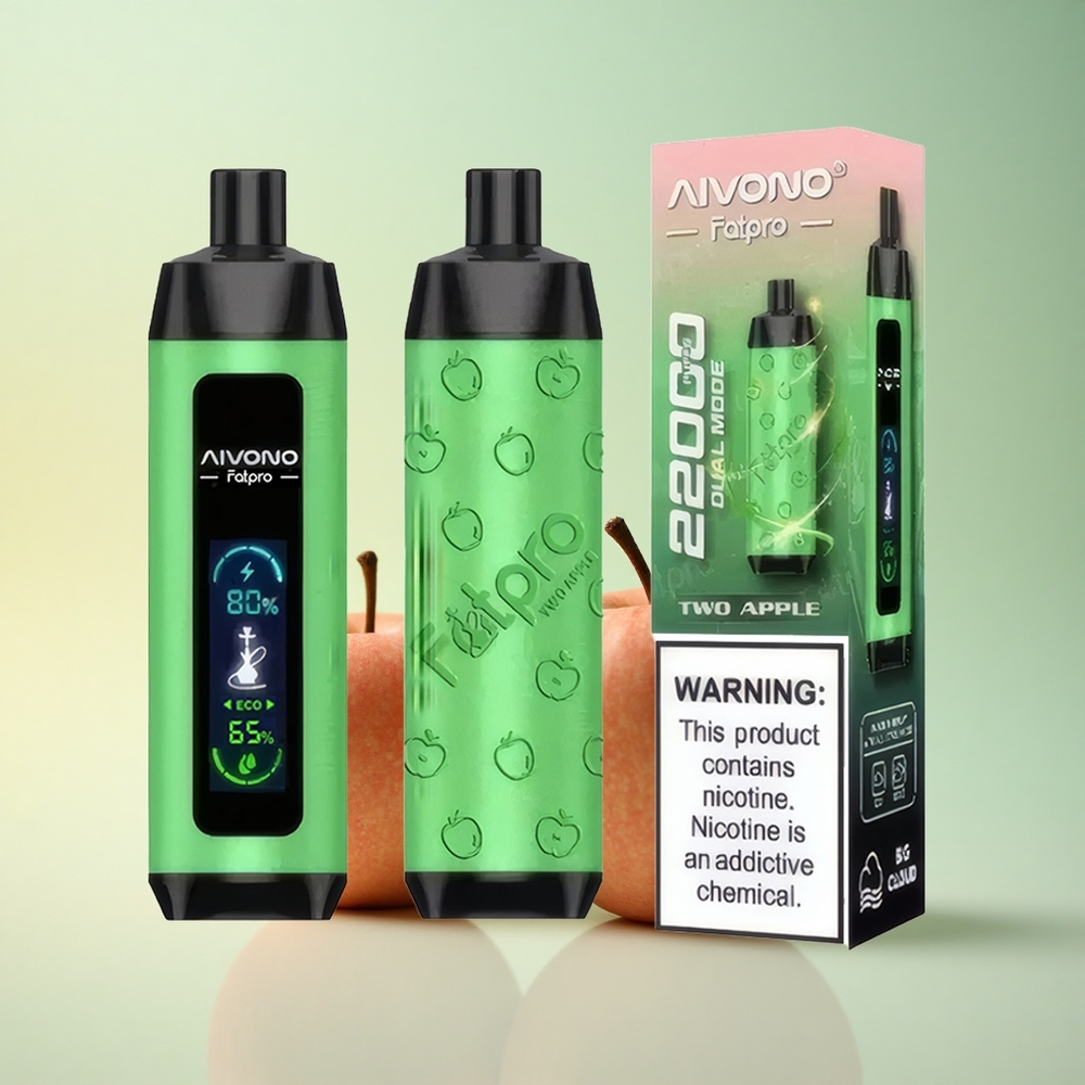 Aivono Aim Fatpro 22000 Zwei Apfel 5% Nikotin 600mAh