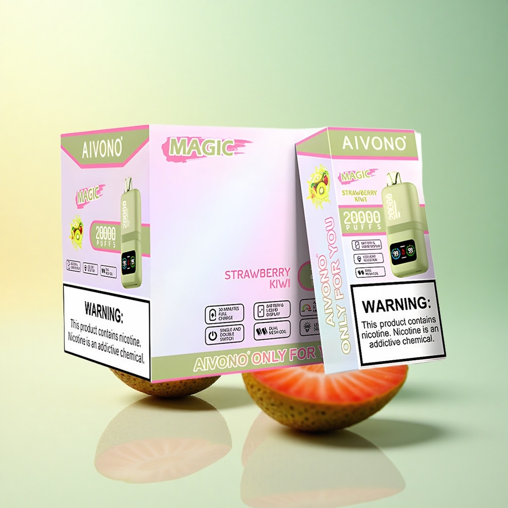 Aivono Aim Magic 20000 Erdbeer-Kiwi Dual Mesh 600mAh 5% Nikotin