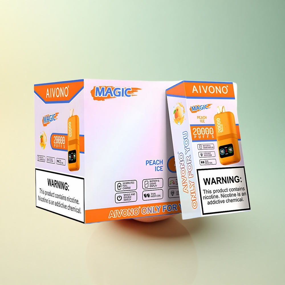 Aivono Aim Magic 20000 Pfirsich-Eis Dual Mesh 5% Nikotin 600mAh