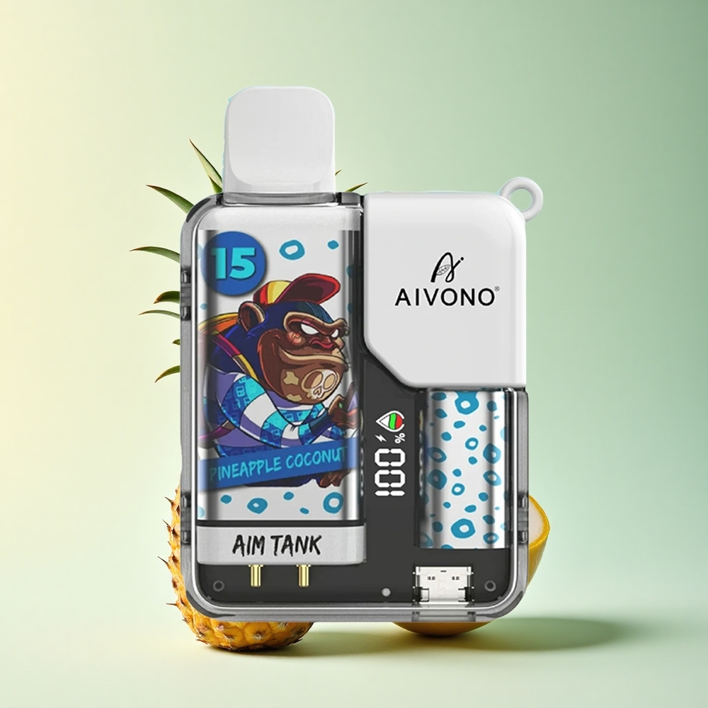 Aivono Aim Tank 9500 Ananas Kokosnuss 18ml 650mAh 5% Nikotin