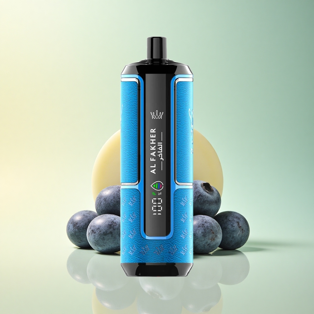Al Fakher Crown Bar 15K Hypermax Blaubeerkaugummi 600mAh Leicht Al Fakher Crown Bar 15K Hypermax Blaubeerkaugummi 600mAh Leicht