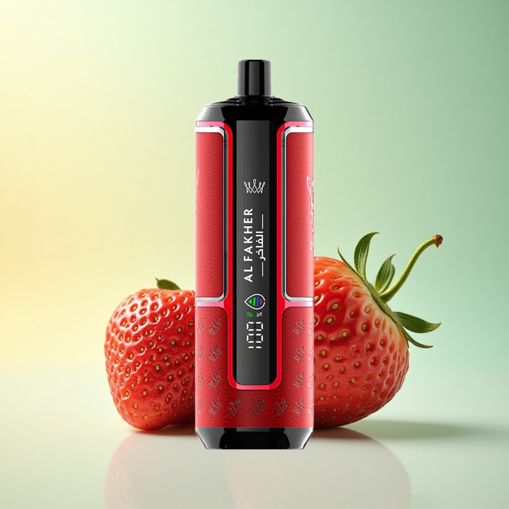 Al Fakher Crown Bar 15K Hypermax Erdbeer-Punsch mit 6mg Nikotin und 600mAh Al Fakher Crown Bar 15K Hypermax Erdbeer-Punsch mit 6mg Nikotin und 600mAh