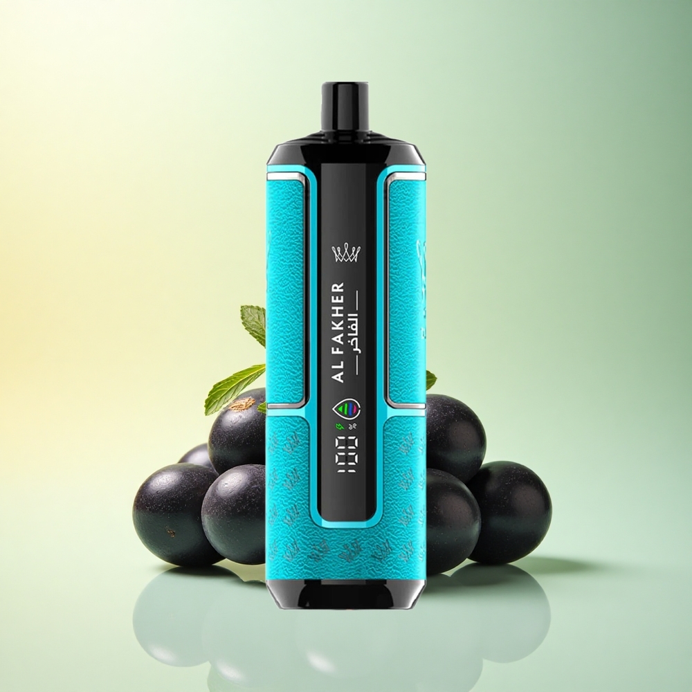 Al Fakher Crown Bar 15K Hypermax Schwarze Johannisbeere Minze 600mAh 22ml Al Fakher Crown Bar 15K Hypermax Schwarze Johannisbeere Minze 600mAh 22ml
