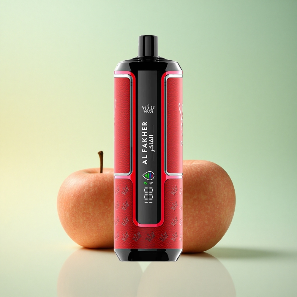 Al Fakher Crown Bar 15K Hypermax Zwei Apfel 600mAh Direkt-zu-Lunge