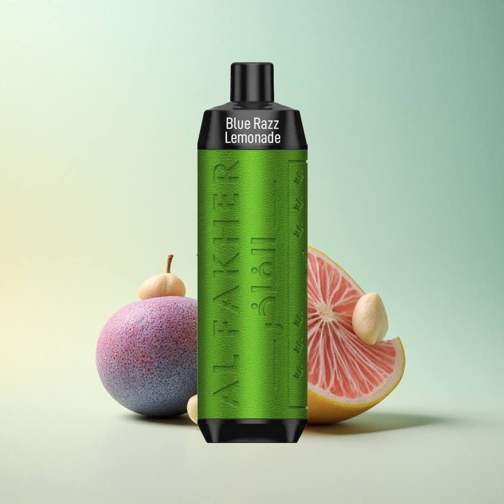 Al Fakher Crown Bar 8000 Crystal Blaue Himbeer-Zitronenlimonade 600mAh 18ml 5mg Nikotin