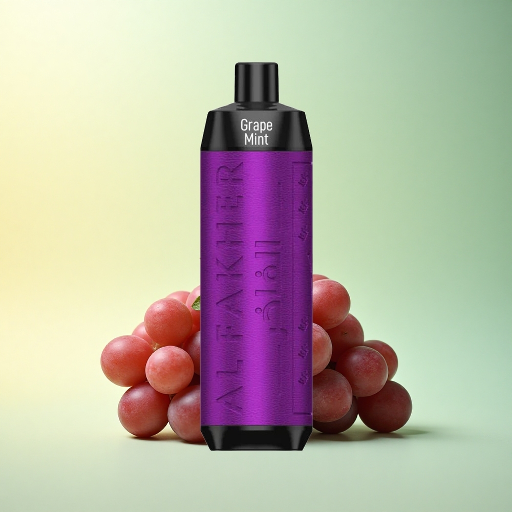 Al Fakher Crown Bar 8000 Crystal Grauen Minze 5mg Nikotin 600mAh