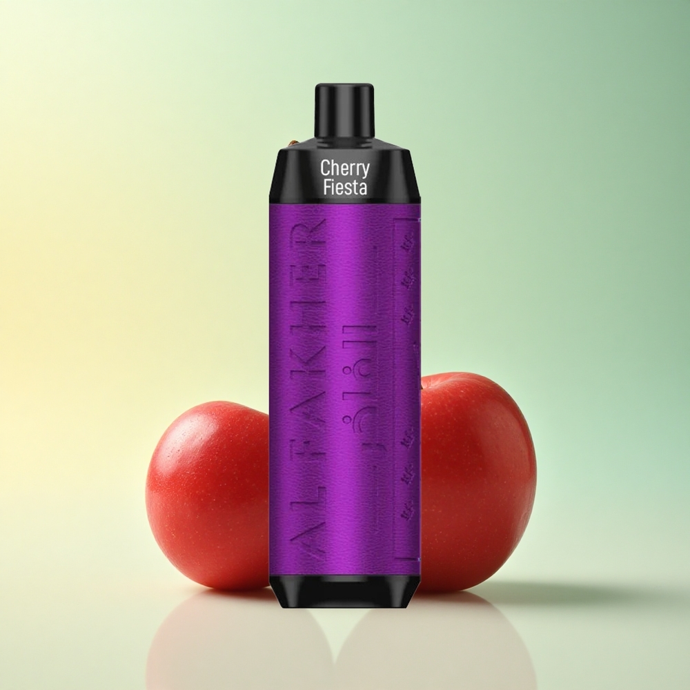 Al Fakher Crown Bar 8000 Crystal Kirschfest mit 600mAh und 5mg Nikotin