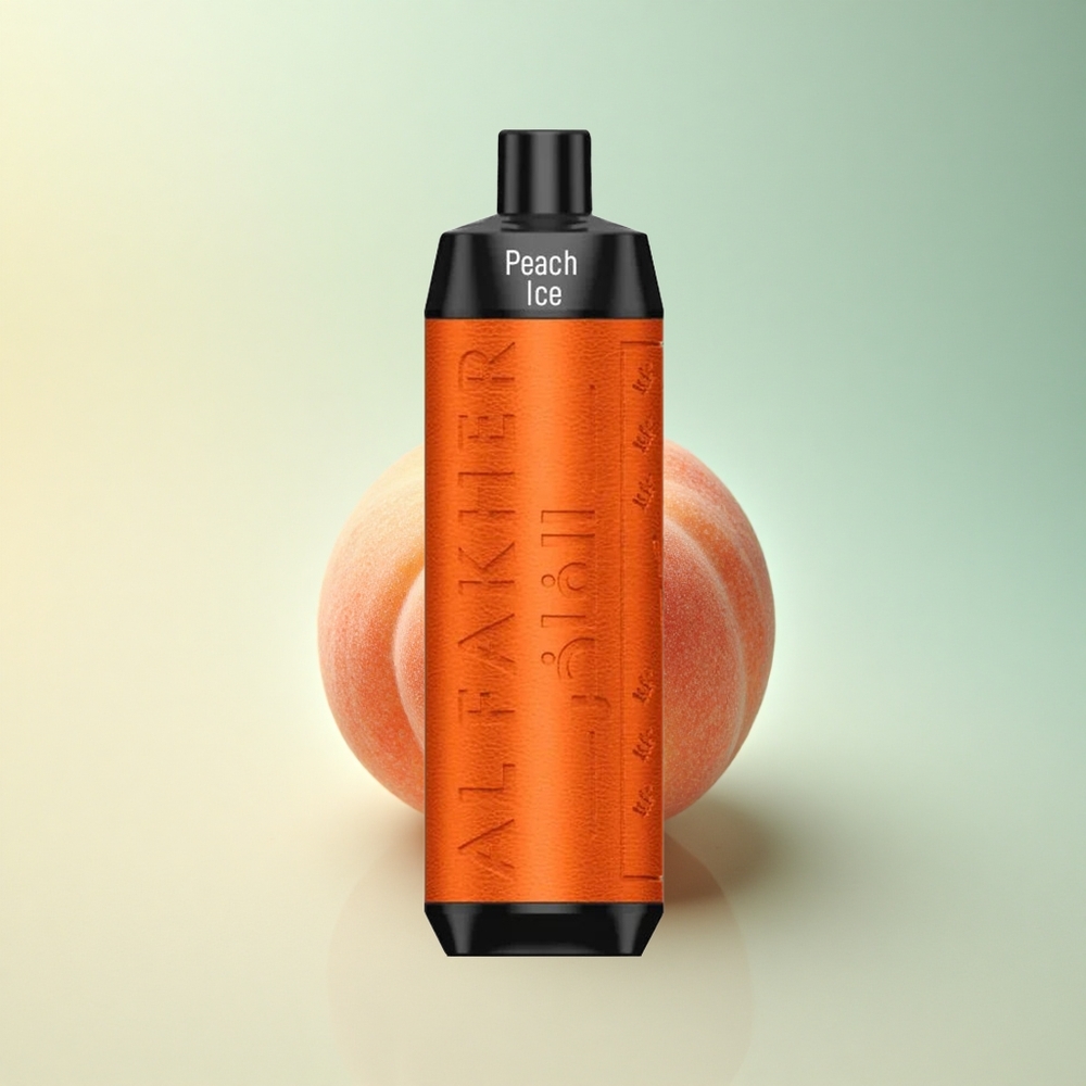 Al Fakher Crown Bar 8000 Crystal Pfirsich-Eis 600mAh 5mg Nikotin