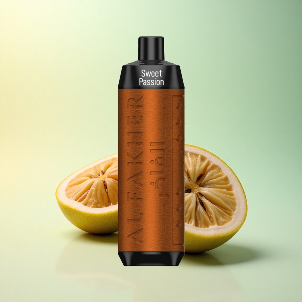 Al Fakher Crown Bar 8000 Crystal Süße Passionsfrucht 600mAh 18ml